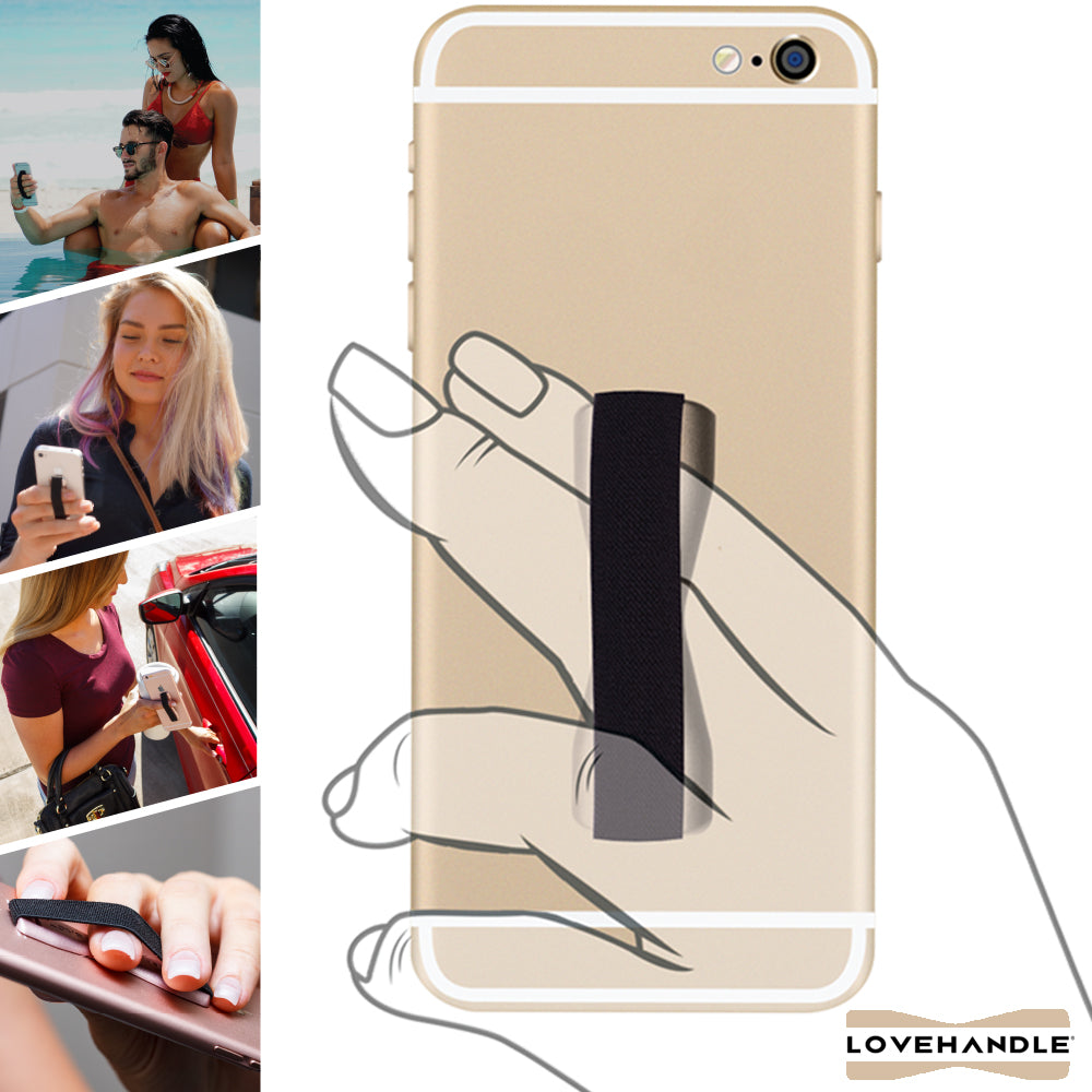 Phone Grip designed by LoveHandle for Most Smartphones and Mini Tablet ...